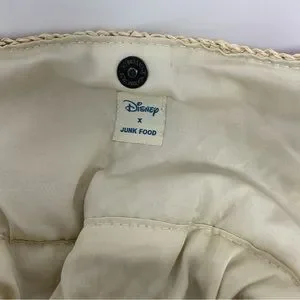 Disney X Junkfood Raffia‎ Straw Backpack Purse Disney X Junk Food Straw Backpack/Handbag Beach Bag Mickey  main image 3